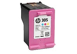 ��� ��� ������ HP 305 ������ HP 305 Tri Color Ink Cartridge for HP 3YM60AE