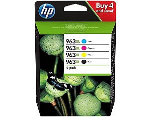 ���� 4 ���� ��� 963XL ������ HP 963XL Black Cyan Yellow Magenta Ink Cartridge for HP 3YP35A