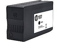 ������ ��� ���� HP 937 ������ HP 937 Black Ink Cartridge for HP 4S6W5NE