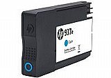 ������ ��� ���� HP 937e ������ HP 937e Cyan Ink Cartridge for HP 4S6W6NE