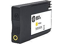 ������ ��� ���� HP 937e XL ������ HP 937e Yellow Ink Cartridge for HP 4S6W8NE