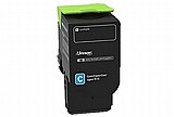 ���� ���� ������ ������ Lexmark 785C Cyan Laser Toner Cartridge 78C50C0