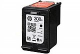 ��� ��� ���� HP 308e XL ������ HP 308e Black Ink Cartridge for HP 7FP22UE