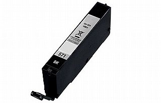 ������ ��� ���� ������ ���� Canon CLI-571BK Black Ink Cartridge 571  