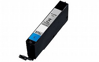 ������ ��� ���� ������ ���� Canon CLI-571XLC Cyan Ink Cartridge 571XL  