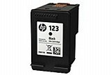 ��� ��� ���� 123 ������ HP 123 Black Ink Cartridge for HP F6V17AE