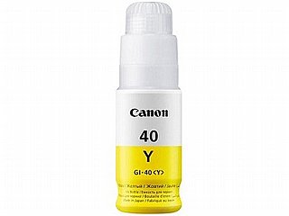 ������ ��� ���� ������ ���� Canon GI-40 Yellow Ink Cartridge 40 Y  