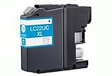 ������ ��� ���� ������ ���� Brother LC-22UCXL Cyan Ink Cartridge LC22UCXL  