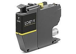 ������ ��� ���� ������ ���� Brother LC-421Y Yellow Ink Cartridge LC421Y  