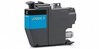 ������ ��� ���� ������ ���� Brother LC-422XLC Cyan Ink Cartridge LC422XLC  