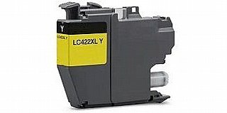 ������ ��� ���� ������ ���� Brother LC-422XLY Yellow Ink Cartridge LC422XLY  