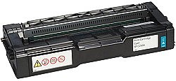 ���� ���� ������ ���� Ricoh SPC261 Cyan Laser Toner Cartridge SP C261