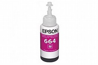 ������ ��� ���� ������ ����� Epson T6643 Magenta Ink Cartridge 664  