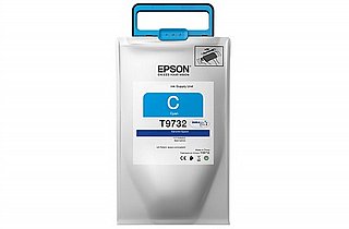 ������ ��� ���� ������ ����� Epson T9732 XL Cyan Ink Cartridge C13T973200  